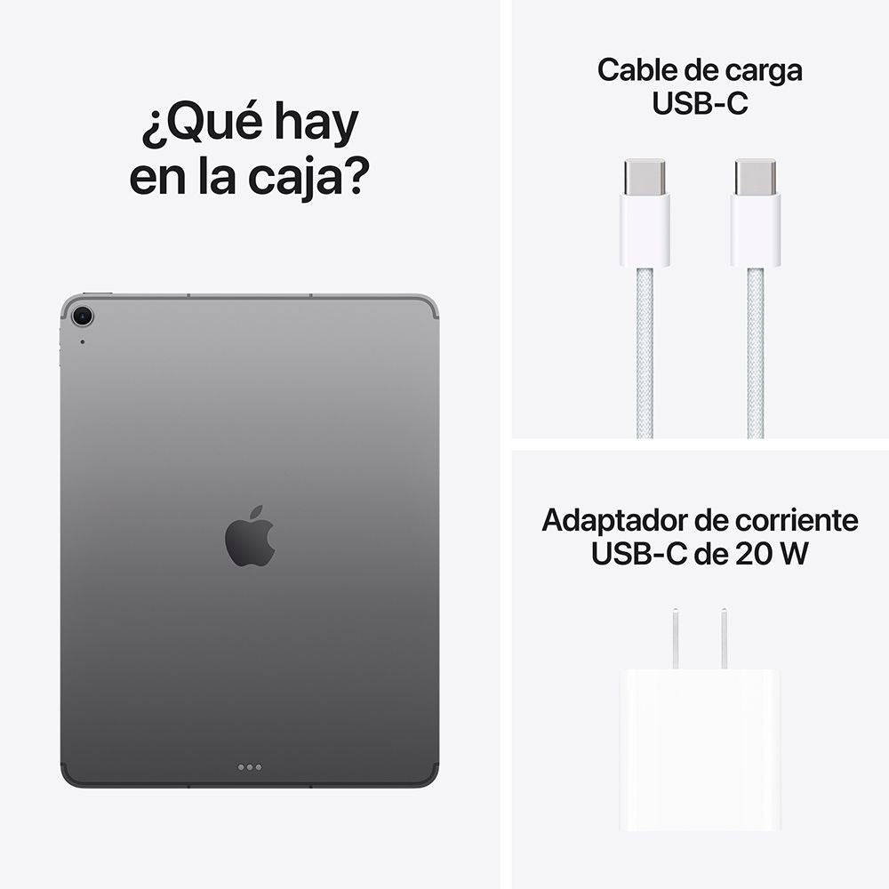 iPad Air de 13 pulgadas Wi-Fi + Cellular 128 GB - Gris espacial (M3)
