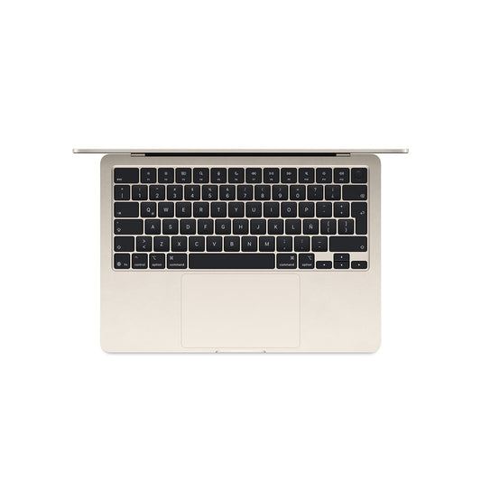 MacBook Air de 13 pulgadas: Chip M4 de Apple con CPU de 10 núcleos y GPU de 8 núcleos, 256 GB SSD - Blanco estrella