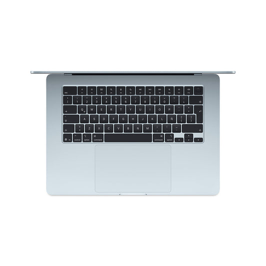 MacBook Air de 15 pulgadas: Chip M4 de Apple con CPU de 10 núcleos y GPU de 10 núcleos, 512 GB SSD - Azul cielo