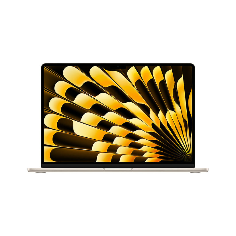 MacBook Air de 15 pulgadas: Chip M4 de Apple con CPU de 10 núcleos y GPU de 10 núcleos, 256 GB SSD - Blanco estrella