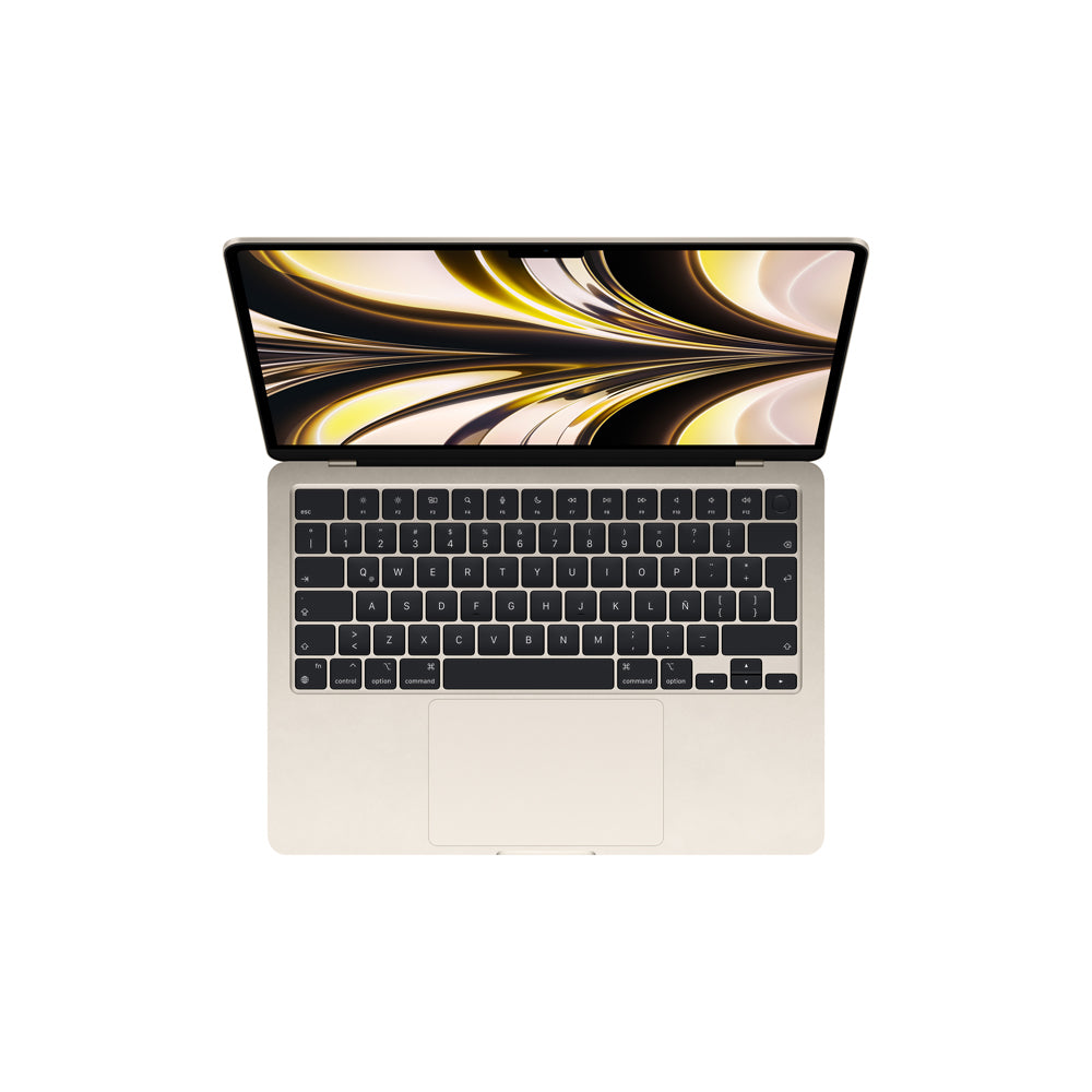MacBook Air de 13 pulgadas: Chip M2 de Apple con CPU de ocho núcleos y GPU de diez núcleos, 512 GB SSD - Blanco estrella