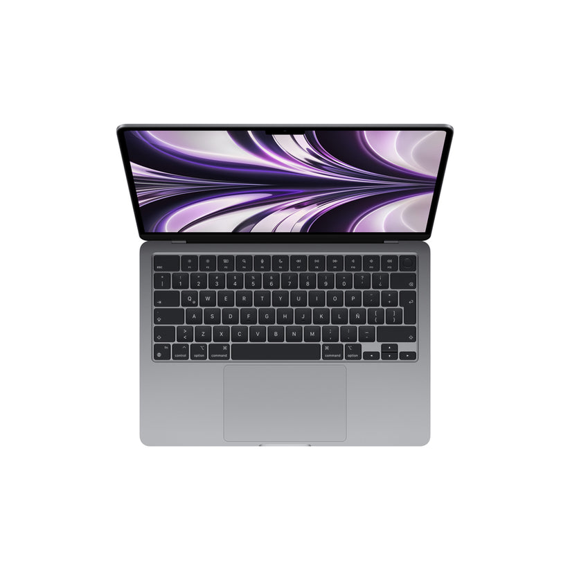 MacBook Air de 13 pulgadas: Chip M2 de Apple con CPU de ocho núcleos y GPU de ocho núcleos, 256 GB SSD - Gris espacial