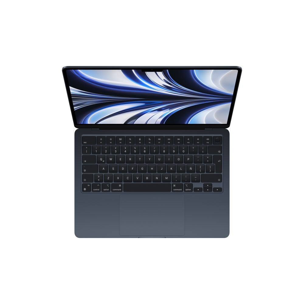 MacBook Air de 13 pulgadas: Chip M2 de Apple con CPU de ocho núcleos y GPU de ocho núcleos, 256 GB SSD - Azul medianoche