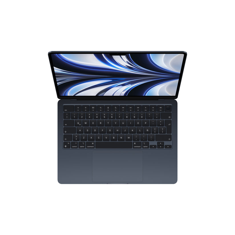 MacBook Air de 13 pulgadas: Chip M2 de Apple con CPU de ocho núcleos y GPU de ocho núcleos, 256 GB SSD - Azul medianoche