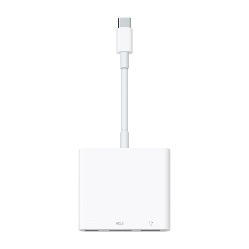 Adaptador multipuerto de USB-C a AV digital