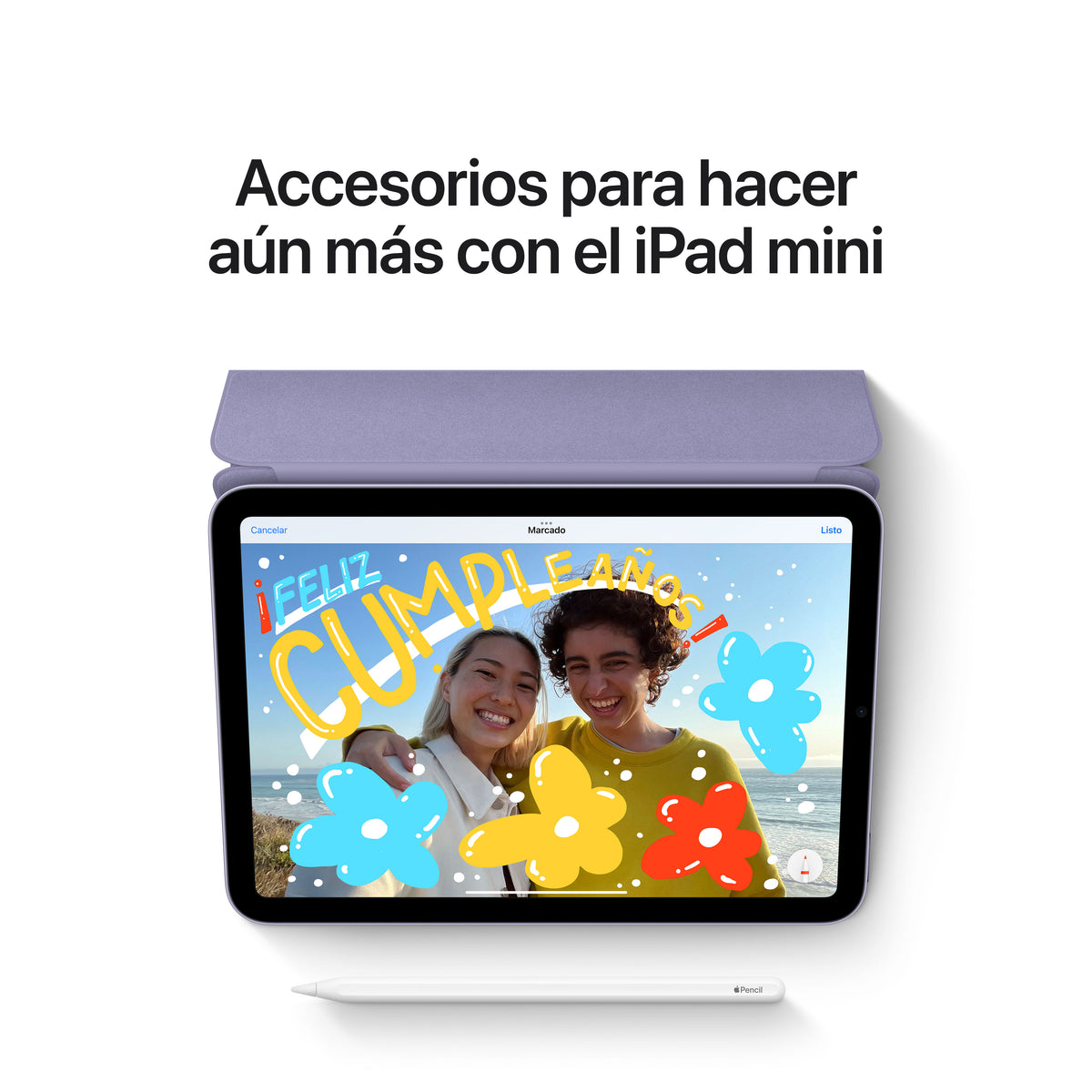 iPad mini Wi-Fi 64 GB - Blanco estrella (6.ª generación)