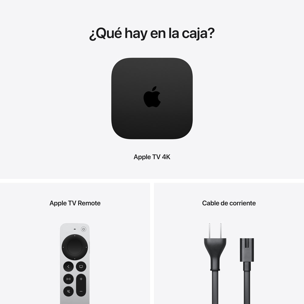 Apple TV 4K Wi‑Fi con 64 GB de almacenamiento