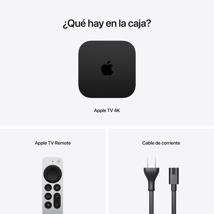Apple TV 4K Wi‑Fi con 64 GB de almacenamiento