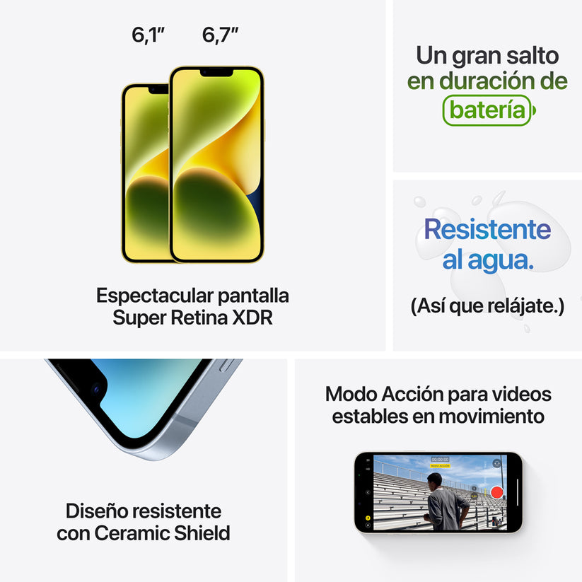 iPhone 14 256 GB Azul