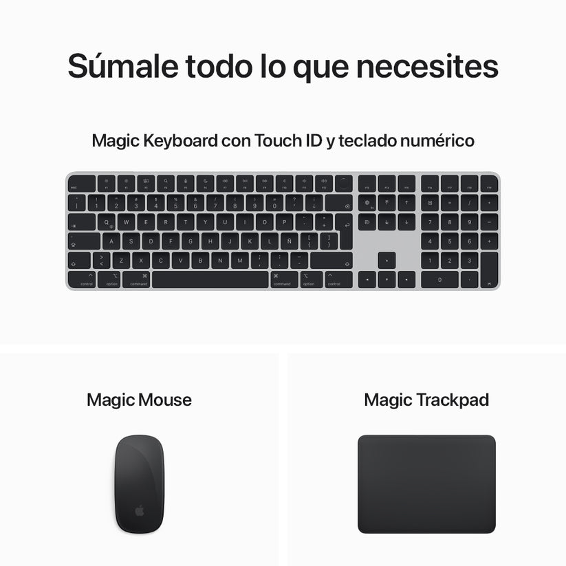 Mac Studio: Chip M2 Max de Apple con CPU de 12 núcleos, GPU de 30 núcleos y Neural Engine de 16 núcleos, 512 GB SSD