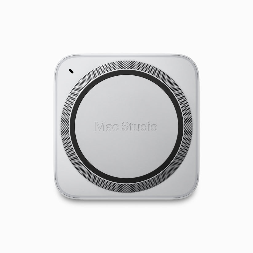 Mac Studio: Chip M2 Ultra de Apple con CPU de 24 núcleos, GPU de 60 núcleos y Neural Engine de 32 núcleos, 1 TB SSD