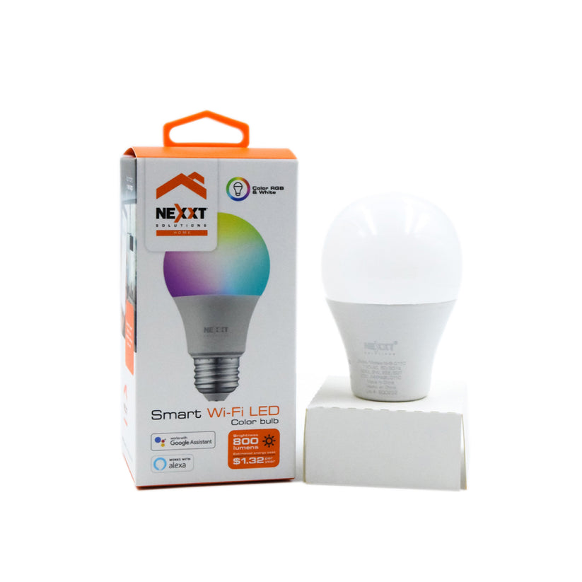 Bombillo inteligente Nexxt LED multicolor