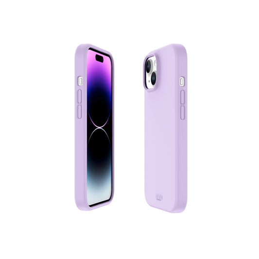 Estuche Avana Velvet con magsafe para iPhone 15 - lavender