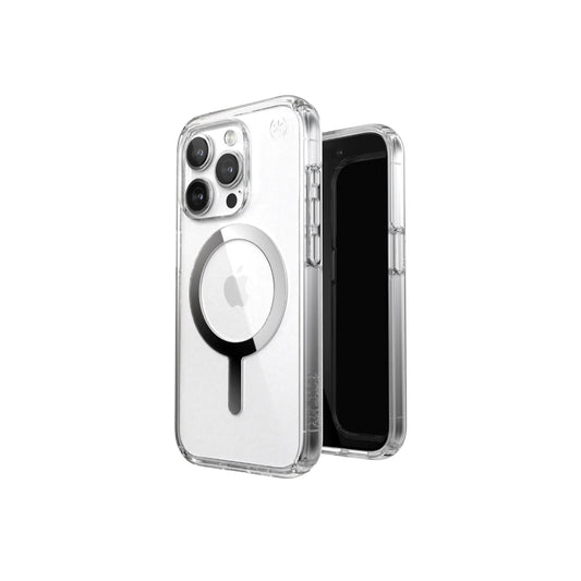 Estuche Speck con magsafe para iPhone 15 Pro - Transparente