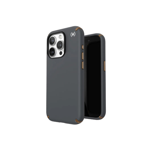 Estuche Speck con magsafe para iPhone 15 Pro - Gris Oscuro