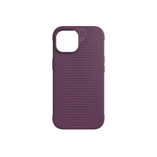 Estuche Zagg luxe snap plum con magsafe para iPhone 15 Pro