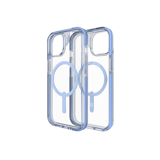 Estuche Zagg Santa Cruz con magsafe para iPhone 15 Pro - Blue