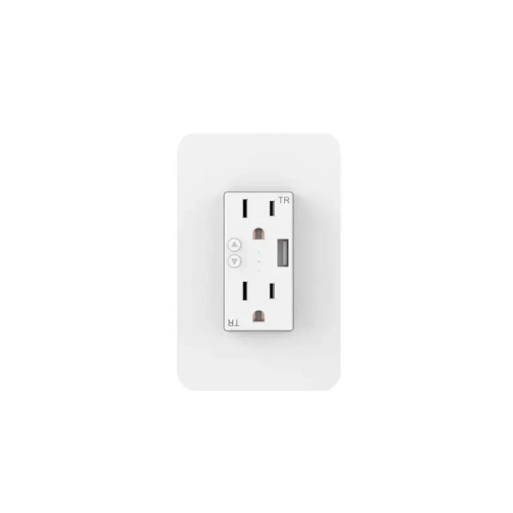 Tomacorriente inteligente de pared Nexxt con puerto USB