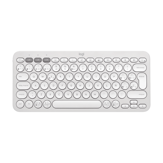 Teclado Bluetooth Logitech K380 - Blanco