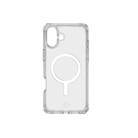Estuche Itskins Hybrid Clear con magsafe para iPhone 16 Plus - Transparente