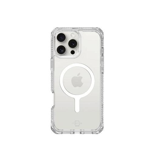 Estuche Itskins Hybrid Clear con magsafe para iPhone 16 Pro Max -  Transparente