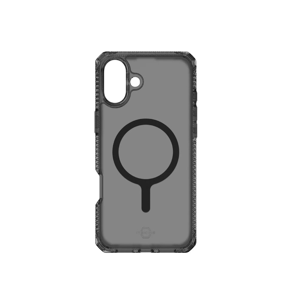 Estuche Itskins Hybrid Vapor con magsafe para iPhone 16 - Gris