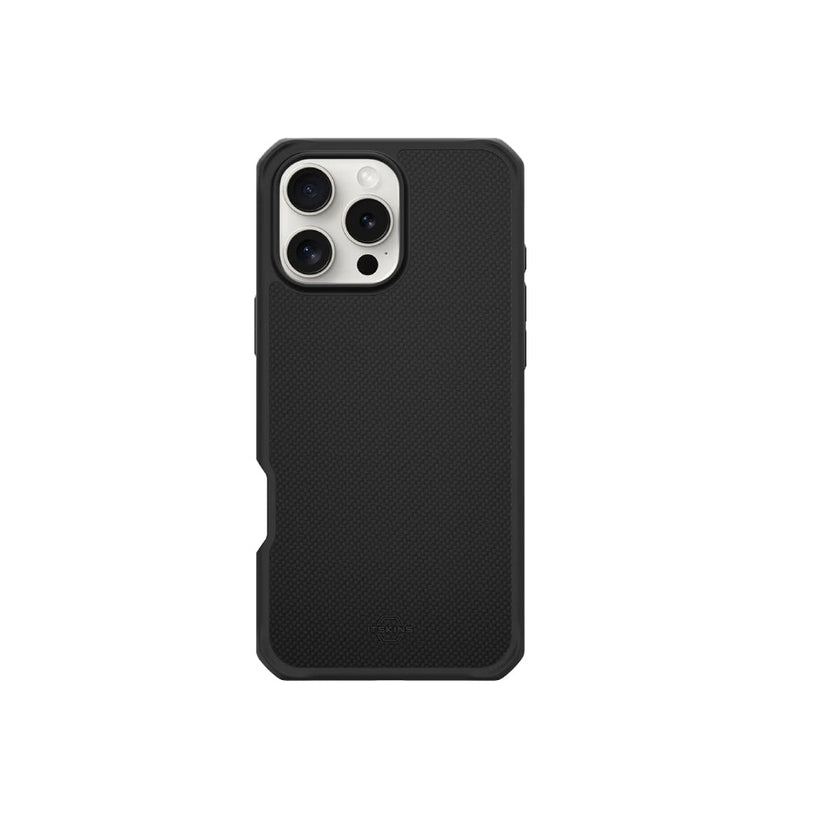 Estuche Itskins Ballistic Nylon con magsafe para iPhone 16 Pro - Negro