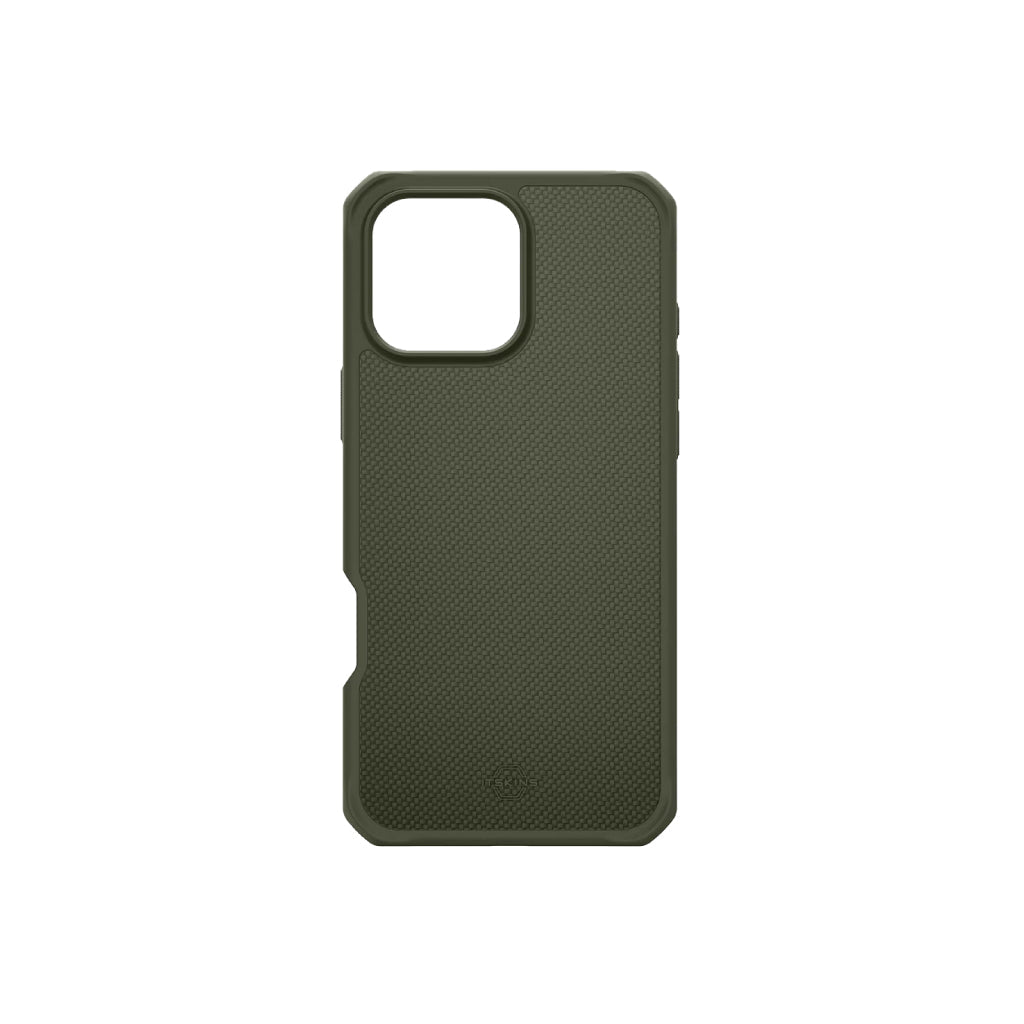 Estuche Itskins Ballistic Nylon con magsafe para iPhone 16 Pro - Verde
