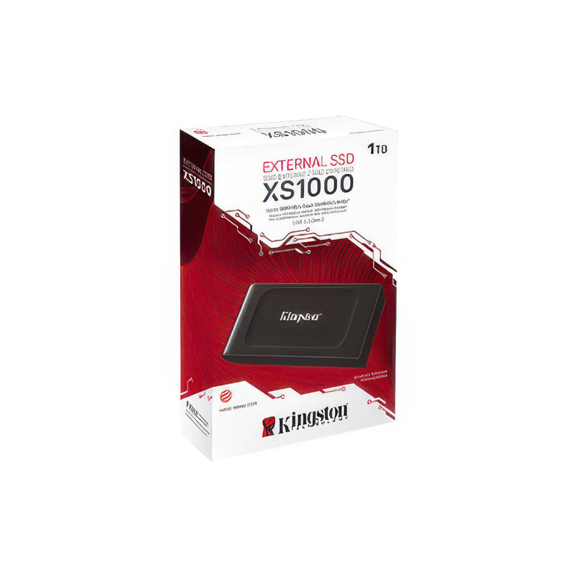 Disco duro externo Kingston 2TB USB-C - Negro