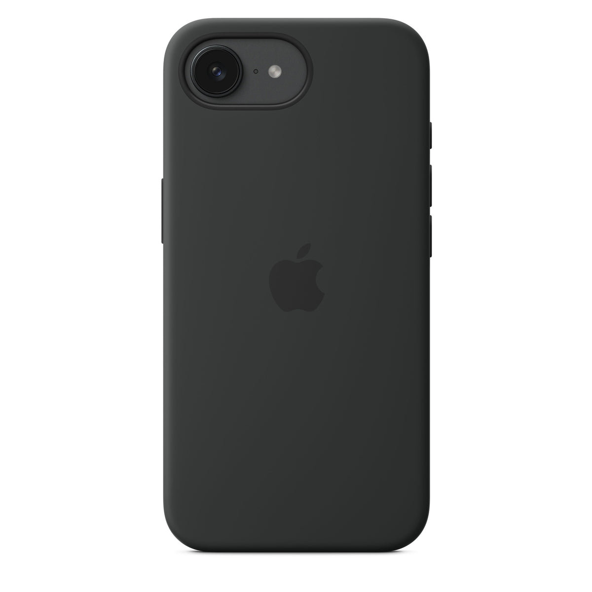 Funda de silicón para el iPhone 16e – Negro