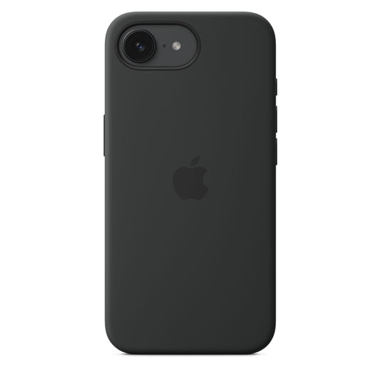 Funda de silicón para el iPhone 16e – Negro