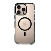 Estuche iCon clear/black  con magsafe para iPhone 16 Pro Max
