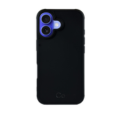 Estuche iCon silicón con magsafe para iPhone 16 Plus - Negro