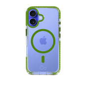 Estuche iCon clear/green  con magsafe para iPhone 16
