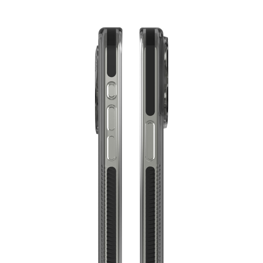 Estuche Zagg santa cruz snap transparent/black con magsafe para iPhone 15 Pro