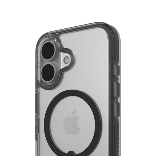 Estuche Zagg santa cruz clear black con magsafe para iPhone 16