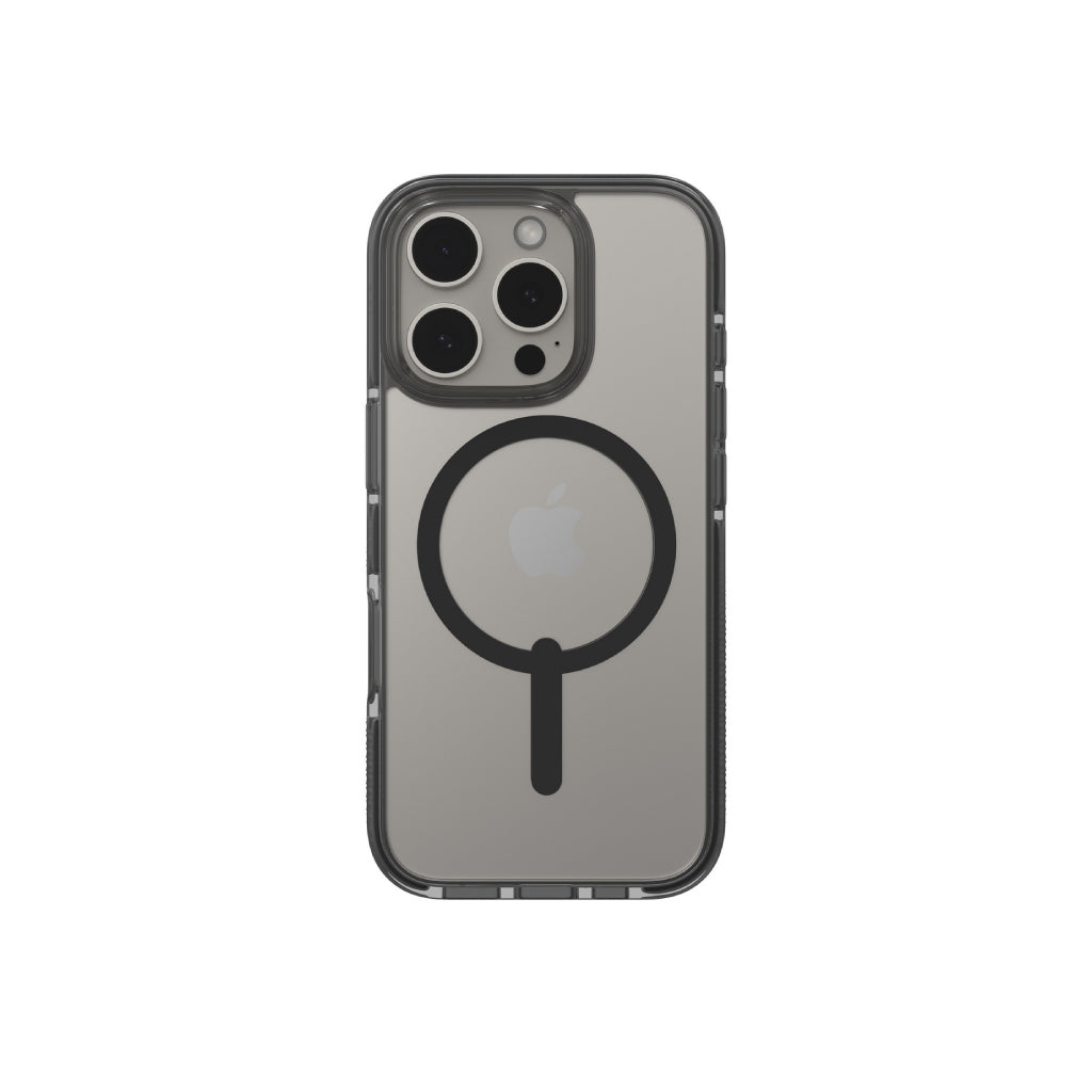 Estuche Zagg santa cruz clear black con magsafe para iPhone 16 Pro
