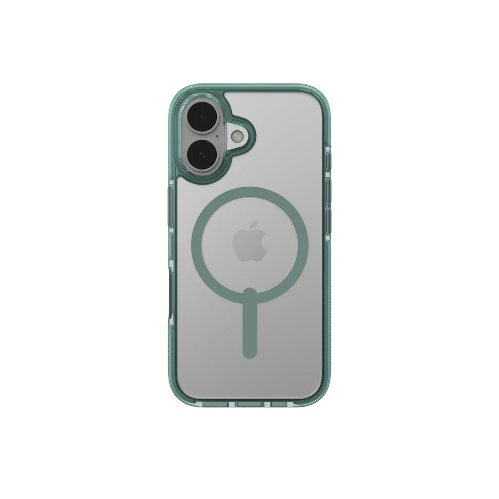 Estuche Zagg santa cruz green con magsafe para iPhone 16