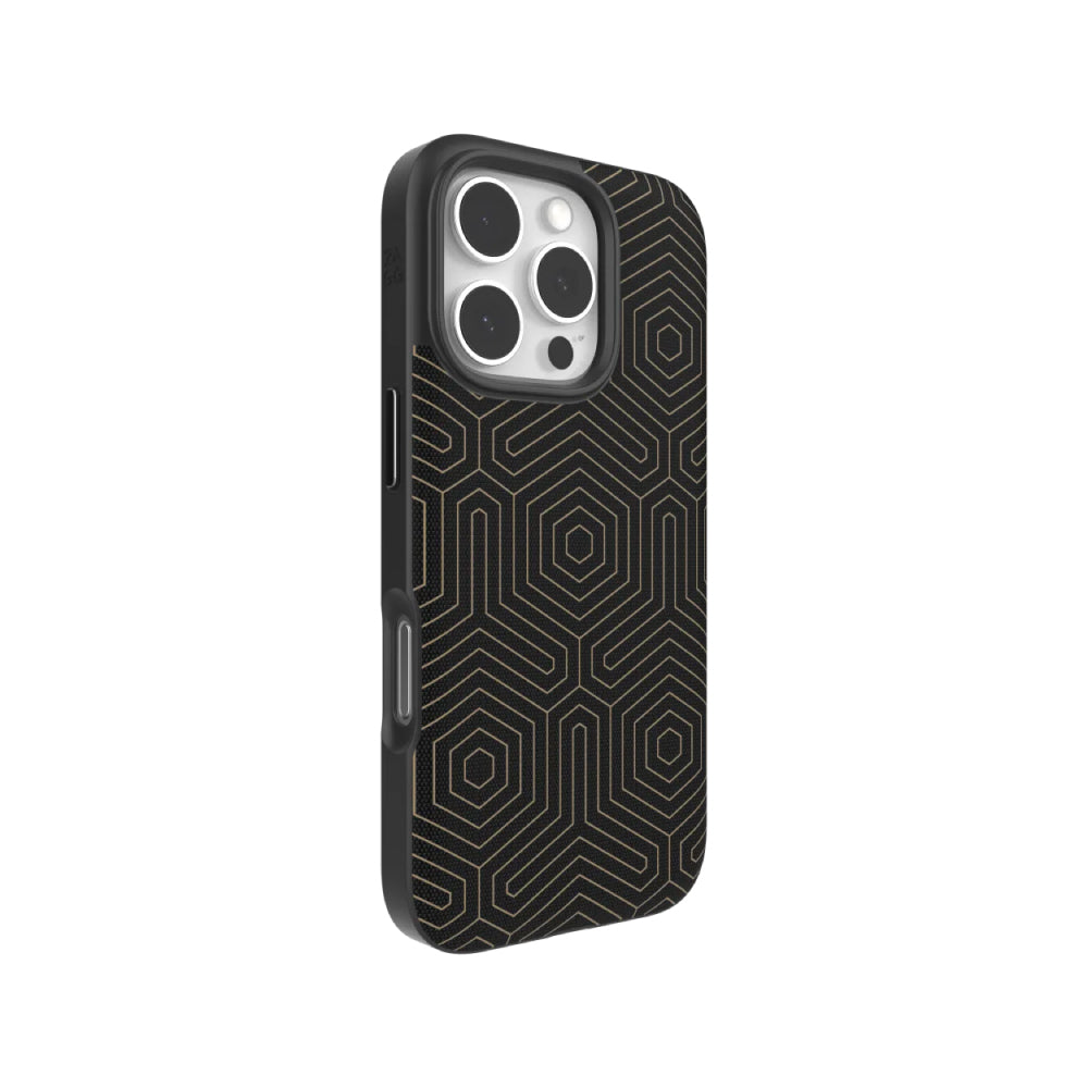 Estuche Zagg london snap hexagon con magsafe para iPhone 16 Pro Max