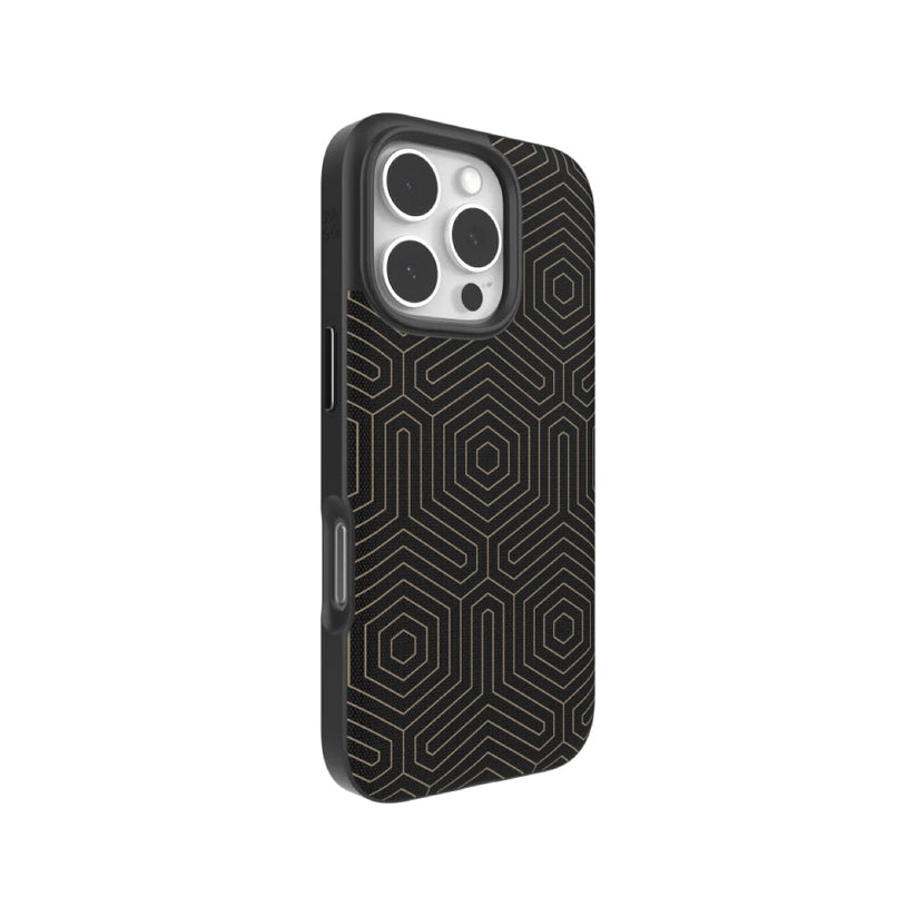 Estuche Zagg london snap hexagon con magsafe para iPhone 16 Pro Max